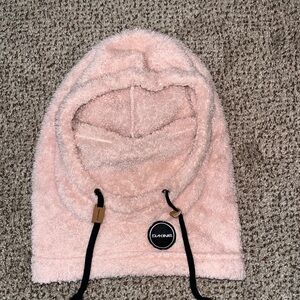 Dakine Soft Pink Kids Hooded Hat